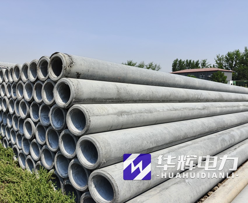 洪湖12米水泥电线杆